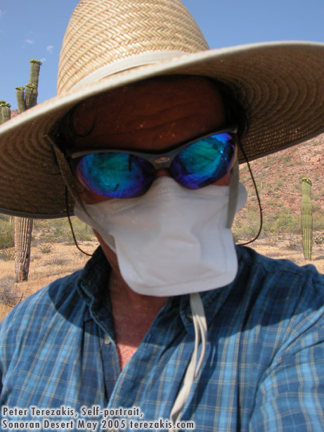 Terezakis Self Portrait Sonoran Desert, 2005