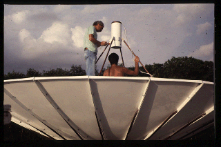 Ed Dupree and Peter Terezakis in Cozumel 1979