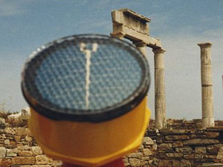 Odysseia Solar powered sculpture on a journey, remembering the past.